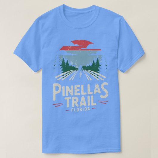 Pinellas Trail Florida T-shirt (Design voorkant)