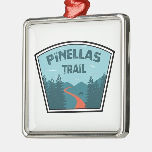 Pinellas Trail Metalen Ornament (Links)