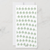 Pineneedle Merry Christmas 3 Foto Collage kaart (Achterkant)