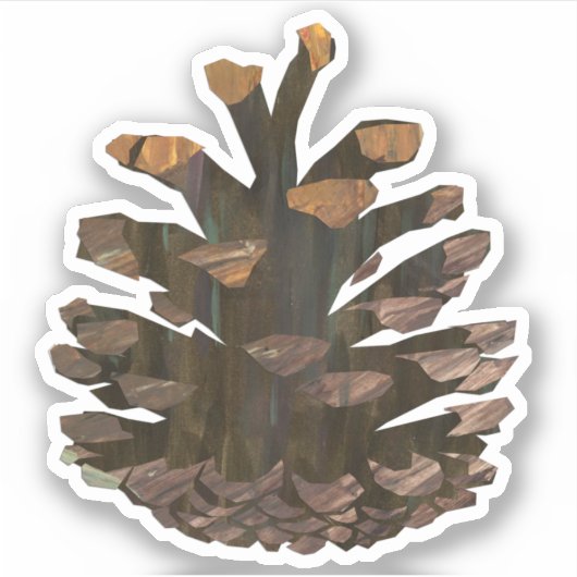 Pineocne Sticker (Voorkant)