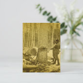 Pineries van Michigan Goodridge Brothers Saginaw M Briefkaart (Staand voorkant)