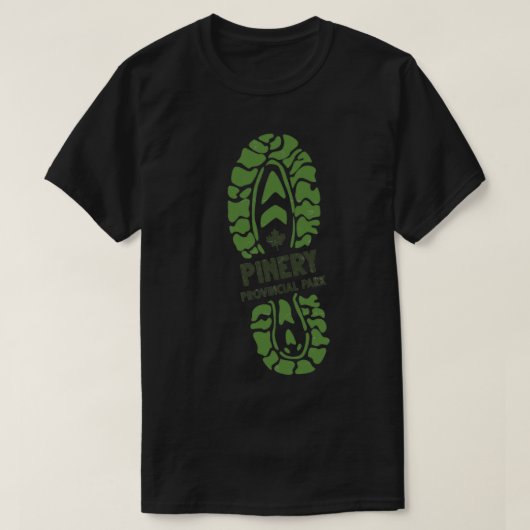 Pinery Provincial Park Ontario Canada on Hiking Bo T-shirt (Design voorkant)