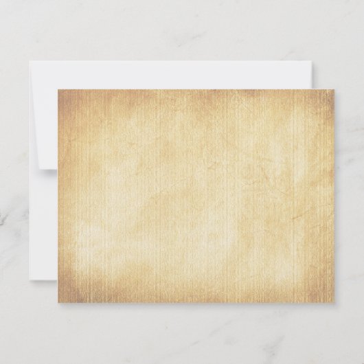 Pines Boughs Holiday Winter Wedding Save the Date (Achterkant)