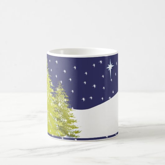 Pines Christmas Star Mok met maanwolk (Center)