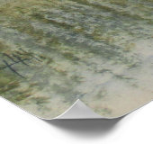 Pines Lake Waterverf Landscape Poster (Hoek)