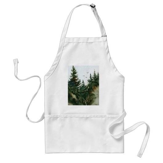 Pinescape Apron Standaard Schort (Voorkant)