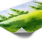 Pinescape Mini-Poster Poster (Hoek)