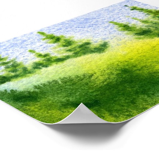 Pinescape Mini-Poster Poster (Hoek)