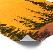 Pinescape Mini-Poster Poster (Hoek)