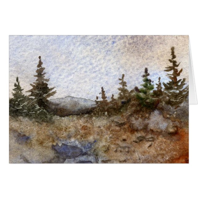 Pinescape Wenskaart (Voorkant Horizontaal)