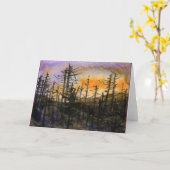 Pinescape Wenskaart Kaart (Gele Bloem)