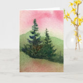 Pinescape Wenskaart Kaart (Gele Bloem)