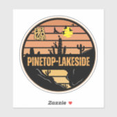 Pinetop-Lakeside, Arizona Sticker (Vel)