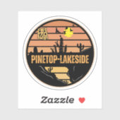 Pinetop-Lakeside, Arizona Sticker (Vel)