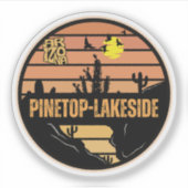 Pinetop-Lakeside, Arizona Sticker (Voorkant)