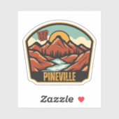 Pineville, Arkansas Sticker (Vel)