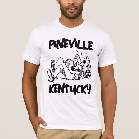PINEVILLE KENTUCKY GRAPPIGE T-shirts (Voorkant)