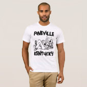PINEVILLE KENTUCKY GRAPPIGE T-shirts (Voorkant volledig)