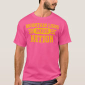 Pineville Mountain Lions Nation 2025 T-shirt (Voorkant)