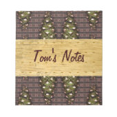 Pinewood-blocnote van Alexandra Cook Notitieblok (Voorkant)