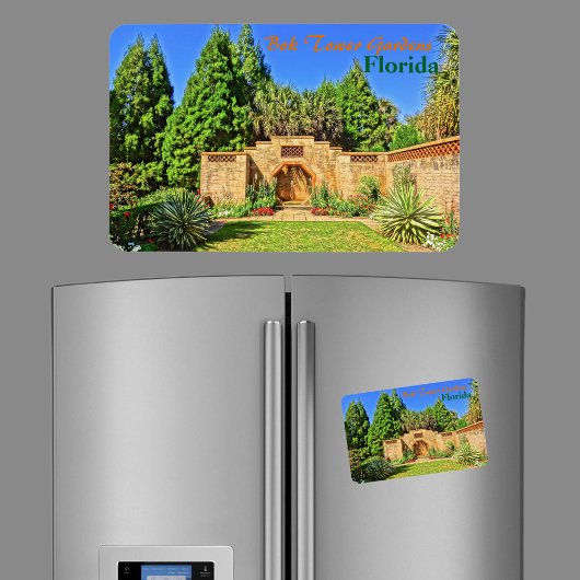 Pinewood Estate Fountain Bok Tower Gardens Florida Magneet