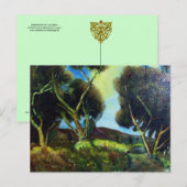 PINEWOOD IN TUSCANY BRIEFKAART (Voorkant / Achterkant)