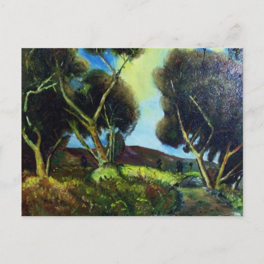 PINEWOOD IN TUSCANY BRIEFKAART (Voorkant)