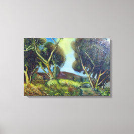PINEWOOD IN TUSCANY CANVAS AFDRUK