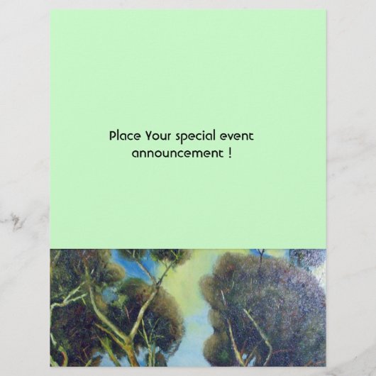 PINEWOOD IN TUSCANY FLYER (Achterkant)