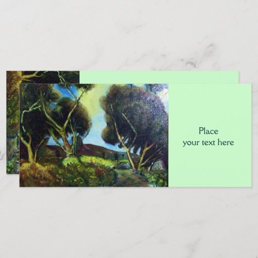 PINEWOOD IN TUSCANY LANDSCAPE (Voorkant / Achterkant)