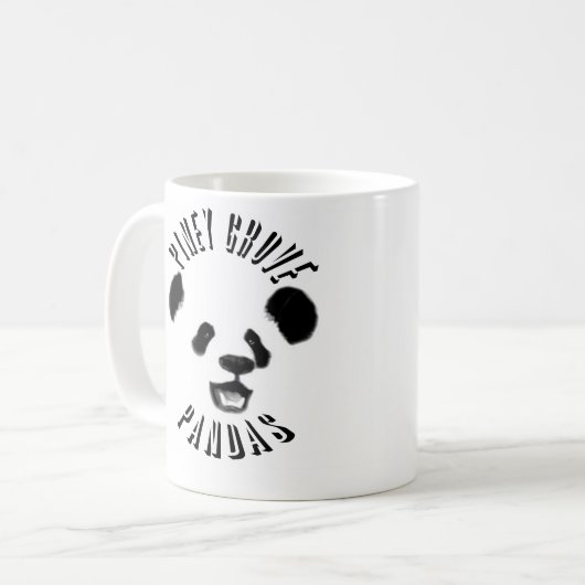 Piney Grove Panda mok koffie (Voorkant links)