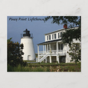 Piney Point Lighthouse Briefkaart