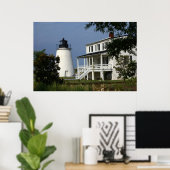 Piney Point Lighthouse Poster (Thuiskantoor)