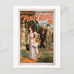 Piney Ridge "Idyl of the Tennessee Mountains" Briefkaart
