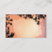 Piney Sunset mama Contactkaartje (Achterkant)