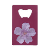 Pineywood Geranium #1 Creditkaart Flessenopener (Voorkant)