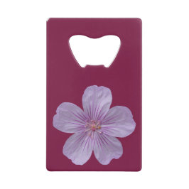 Pineywood Geranium #1 Creditkaart Flessenopener