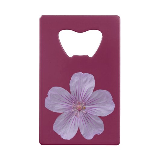 Pineywood Geranium #1 Creditkaart Flessenopener (Achterkant)