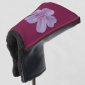 Pineywood Geranium #1 Golfheadcover (3/4 voorkant)
