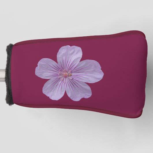 Pineywood Geranium #1 Golfheadcover (Voorkant)