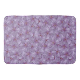 Pineywood Geranium Seamless Patroon Badmat