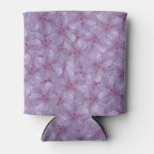 Pineywood Geranium Seamless Patroon Blikjeskoeler (Voorkant)