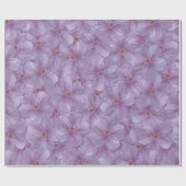 Pineywood Geranium Seamless Patroon Cadeaupapier (Vlak)