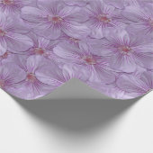 Pineywood Geranium Seamless Patroon Cadeaupapier (Hoek)