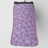 Pineywood Geranium Seamless Patroon Golfheadcover (Draai 90)