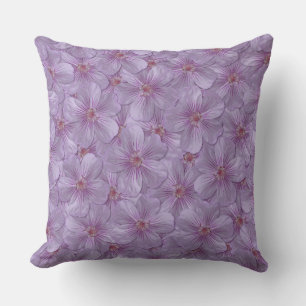 Pineywood Geranium Seamless Patroon Kussen