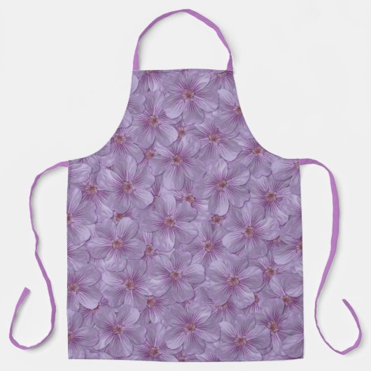 Pineywood Geranium Seamless Patroon Schort (Voorkant)