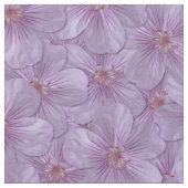 Pineywood Geranium Seamless Patroon Stof (Close Up)