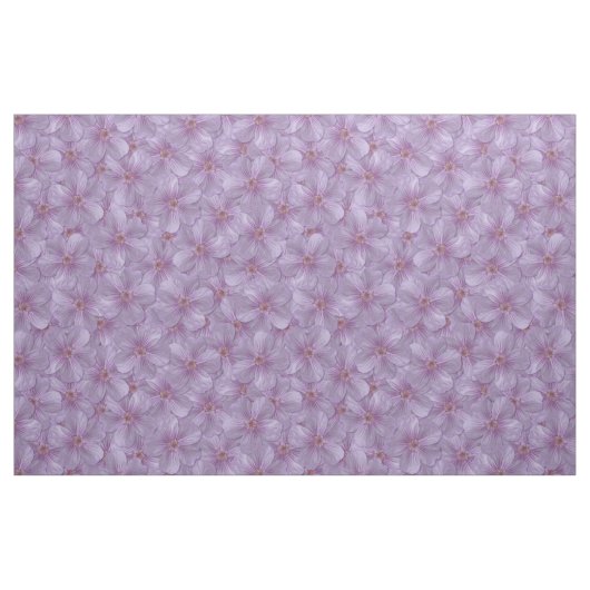 Pineywood Geranium Seamless Patroon Stof (Fat Quarter)