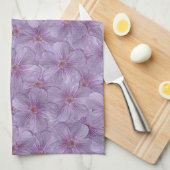 Pineywood Geranium Seamless Patroon Theedoek (Quarter Fold)